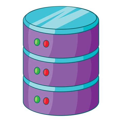 Data Server Icon Cartoon Style 14673622 Vector Art At Vecteezy