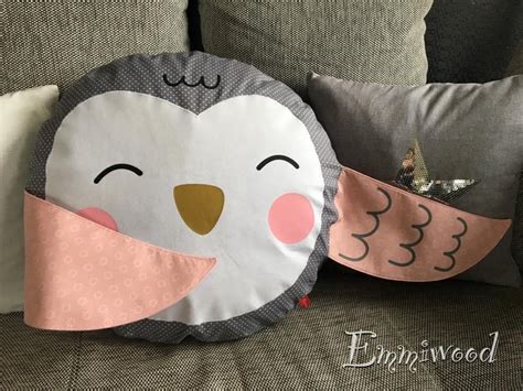 Von Emmiwood Tierkissen Kissen Lesen Kuscheltier Nähen