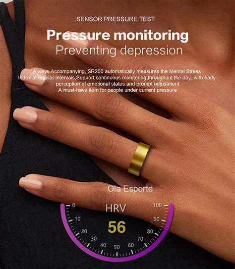 Smart Ring Gesundheit Temperatur Wasserdicht Frauen Herren Geschenk