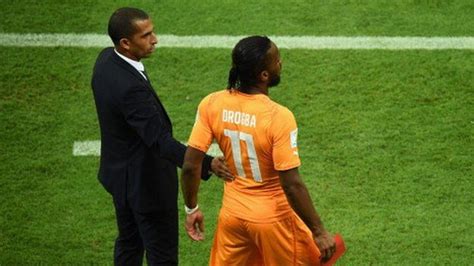 World Cup 2014 Ivory Coast Coach Sabri Lamouchi Steps Down Bbc Sport