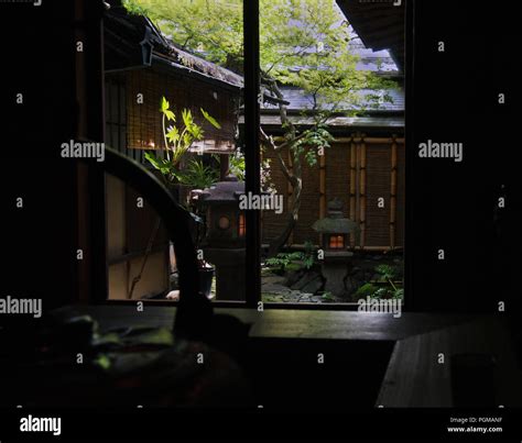 Ryokan. Traditional Hotel at Kyoto Stock Photo - Alamy