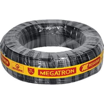 CABO PP FLEX 500V 3x1 50 MM² PRETO MEGATRON 100M ELETRICA CARNEIRO