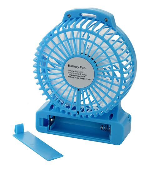 Topwell Inch Mini Usb Speeds Rechargeable Portable Table Fan