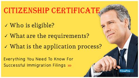 US Citizenship Certificate Requirements And Eligibility