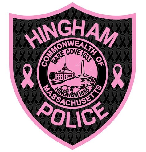 Pink Patch Project Hingham Police Department Ma