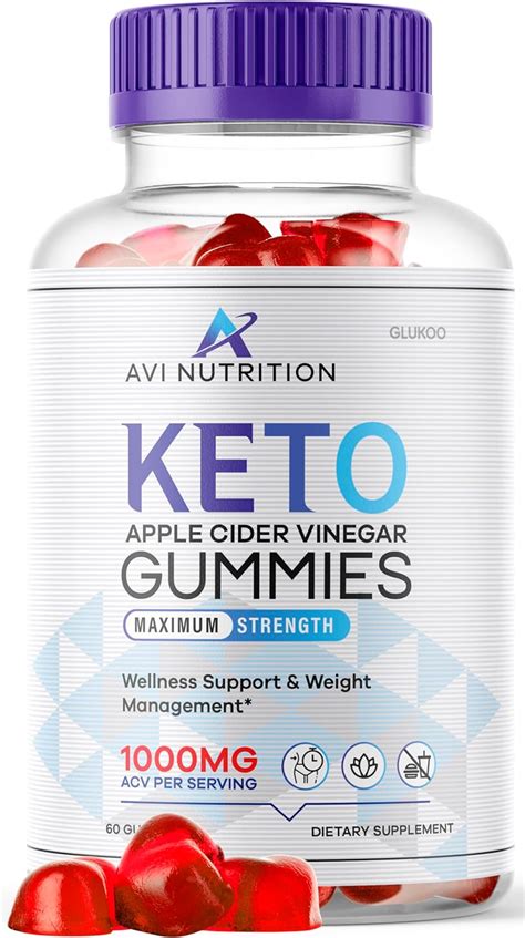 Amazon AVI Nutrition Keto ACV Gummies Advanced Weight Loss Kelly