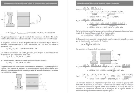 Nuevo Libro C Digo Estructural Ejercicios De Hormig N Armado Y