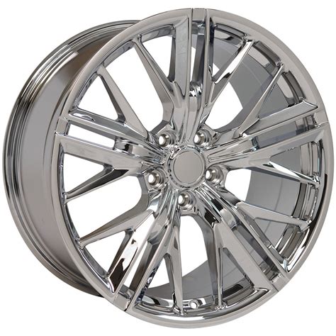 20 Fits Chevy Camaro Zl1 Style Chrome Wheels Set Of 4 20x10 Rims