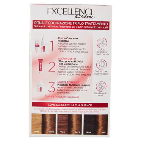 Loréal Paris Excellence Crema Colorante Triplo Trattamento Avanzato 6 Biondo Scuro Carrefour