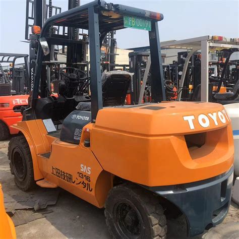 Ton Small Size Used Forklift Toyota Fd Fd Heli China