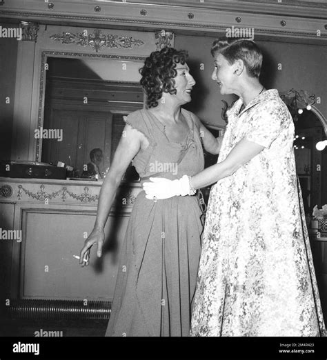 Mary Martin, Jusith Anderson, Helen Hayes, and George Abbott ...