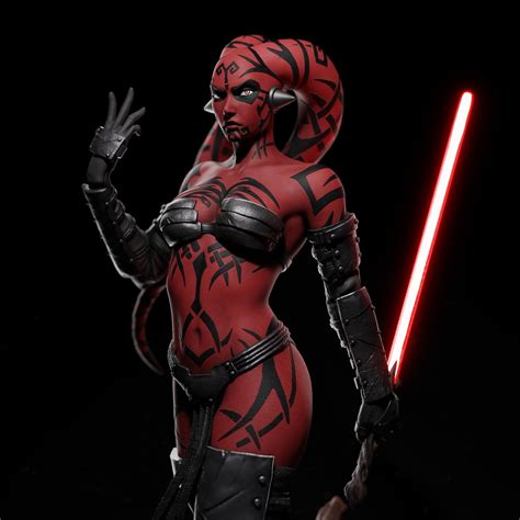 3d Printed Darth Talon Worldwide Free Shipping Etsy