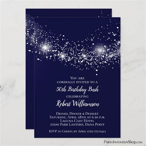 Adult Birthday Party Invitations - PARTY INVITATION SHOP