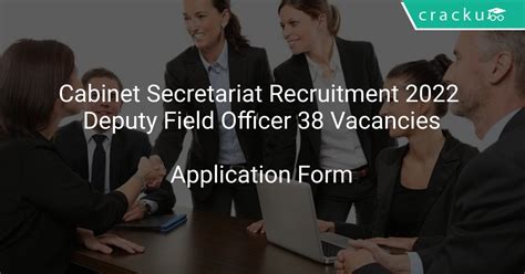 Cabinet Secretariat Recruitment 2022 Deputy Field Officer 38 Vacancies