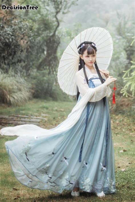 2019 Summer Hanfu National Costume Ancient Chinese Cosplay Costume