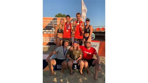 Deutscher Volleyball Verband Beach Bronze Bei Der U Em In Der T Rkei