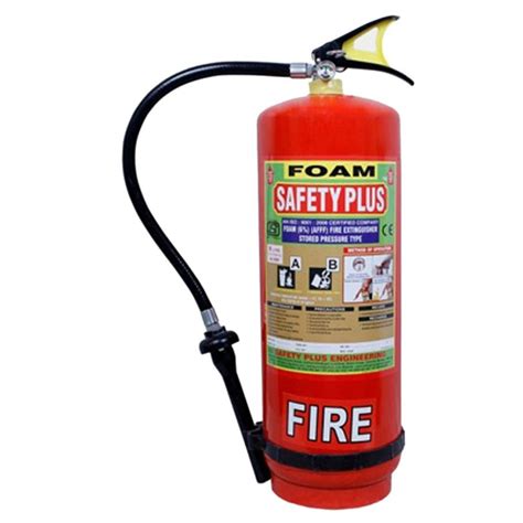 Red Mild Steel Mechanical Foam Fire Extinguisher For Industrial