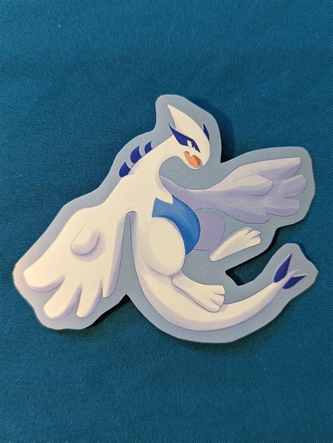 Pokemon Stickers Lugia Ho-oh & More - Etsy