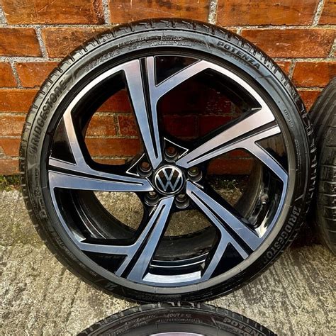 18 Genuine Vw Golf R Mk8 Gt Gti Gte Jerez Alloy Wheels Tyres Alloys