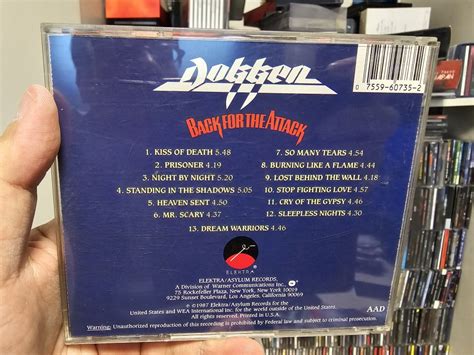 Dokken - Back for the Attack CD Photo | Metal Kingdom