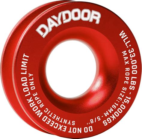 Amazon Daydoor Winch Snatch Recovery Ring Lbs Winch Towing