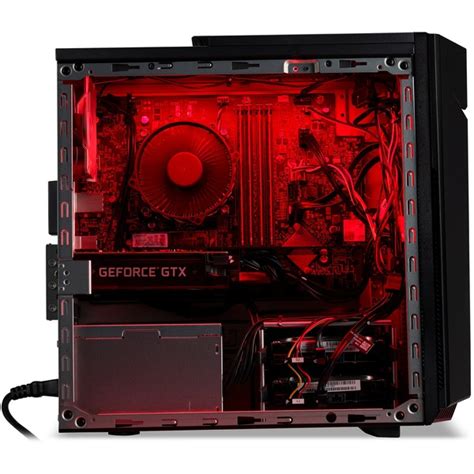 Acer Nitro N50 640 DG E2VEH 009 Gaming Pc Zwart Rood I7 12700 RTX