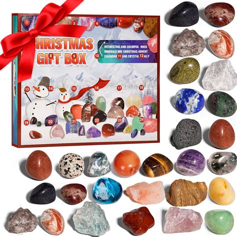 Vfedsrsge 2024 Childrens Advent Calendar 24 T Boxes With Crystal