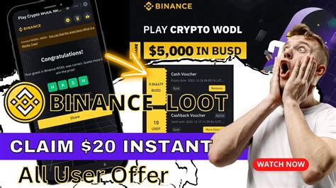 Binance Crypto Wodl Answer Instant Crypto Airdrop Offer