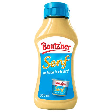 Bautz Ner Senf Mittelscharf 300ml Bei REWE Online Bestellen