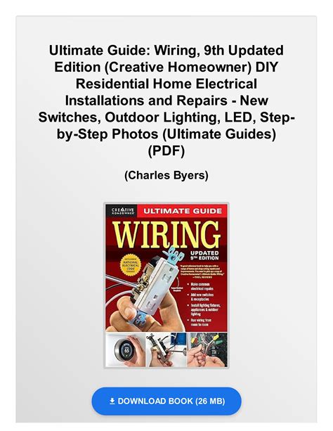 Ebook Ultimate Guide Wiring 9th Updated Edition Creative Homeowner