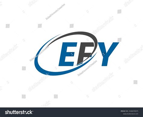 Efy Letter Creative Modern Elegant Swoosh Stock Vector (Royalty Free) 2166076975 | Shutterstock