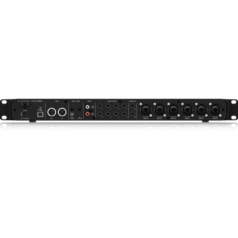 Behringer UMC1820 | USB 2.0 Audio Interface, 24-bit/96kHz Resolution