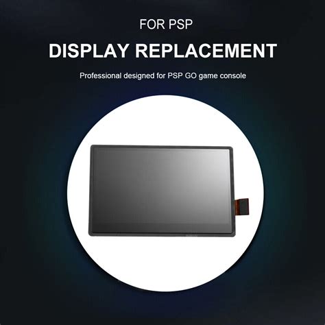 Original Gaming Screen Replacement Parts Game Console Lcd Screen For