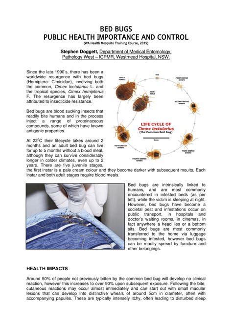 Bed Bug Training Course Bed Bug Get Rid