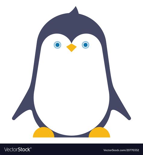 Penguin Royalty Free Vector Image Vectorstock