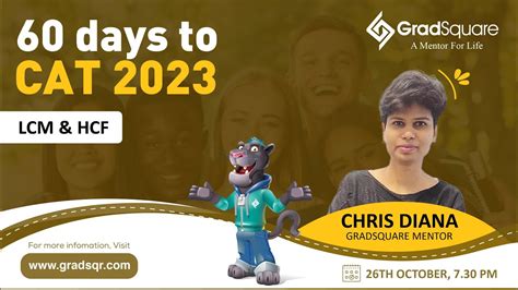 Lcm And Hcf 60 Days To Cat 2023 Free Cat 2023 Revision Classes Chris Diana Number Systems