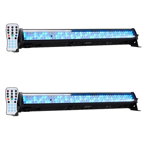 Adj Mega Go Bar Rgba Wash Effect Light Pack W Remote Reverb