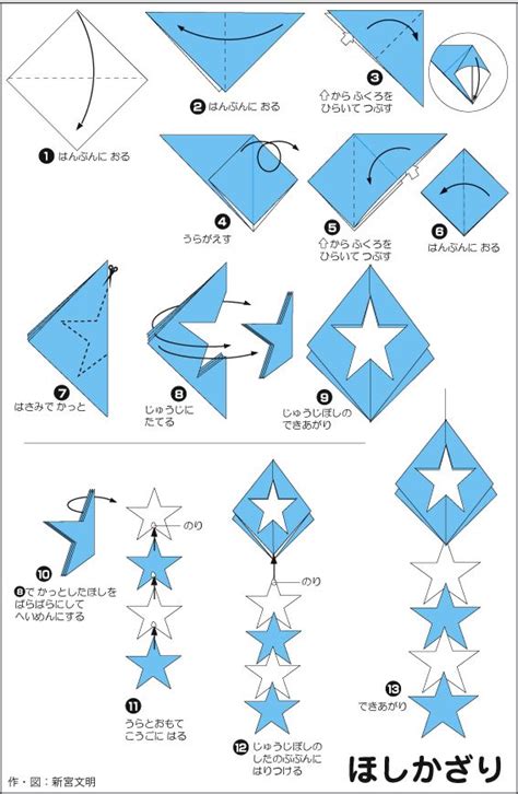 七夕飾りに必要な折り紙の作り方を教えます 七夕飾り クリスマス 折り紙 七夕 飾り 手作り 折り紙