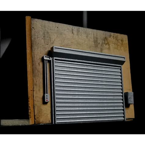 HOT WHEELS d 更換 捲簾門配件樣機立體模型捲簾門折疊門車間車庫壓鑄微型風火輪愛好日本 HJ Mi 蝦皮購物