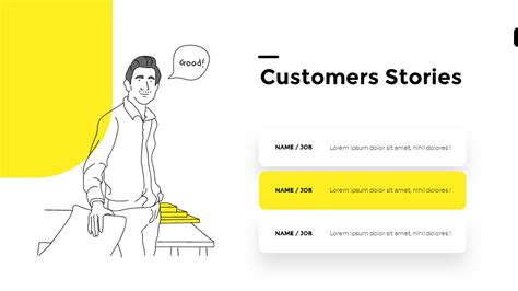 Line Business Illustration Pitch Deck Investor Pitch Presentation Ppt