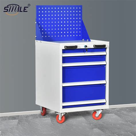 Smile Dismountable Mobile Cart Metal CNC Tool Holder Trolley China