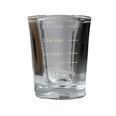 2 Oz Graduated Shot Glass Rw5027 Rattleware