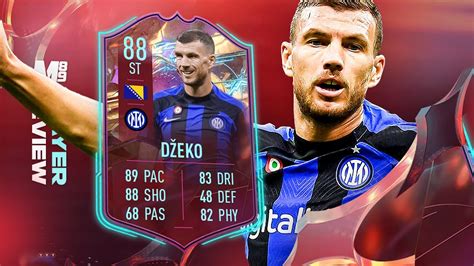 FIFA 23 RULEBREAKERS DZEKO PLAYER REVIEW 88 RULEBREAKERS DZEKO REVIEW