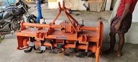 5 Feet Mild Steel Tractor Rotavator For Farming RD Exle 10 At Best