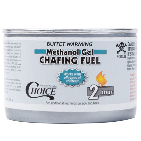 Choice Methanol Gel Chafing Dish Fuel Case