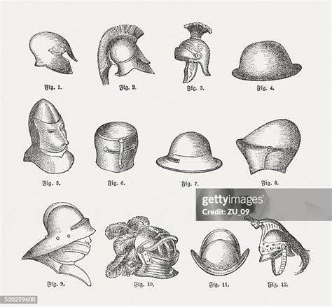 Knight Helmet Engraving Photos And Premium High Res Pictures Getty Images