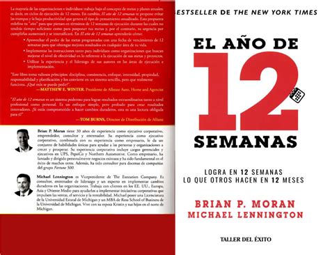 El año de 12 Semanas es un libro que les ayudaráa superarse