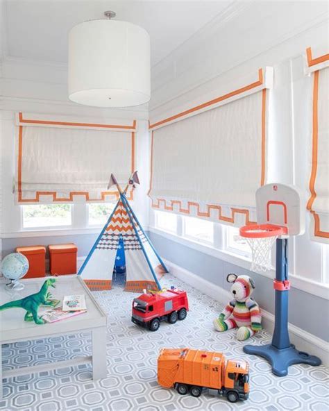 A Playroom With Toys And Decor In It