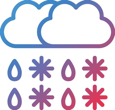 Vector Design Snow Icon Style 22304503 Vector Art at Vecteezy