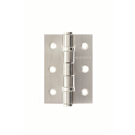 Atlantic Uk Hardware Atlantic Ball Bearing Hinges 3″x2″x2mm Satin Stainless Steel A2h322sss Pair